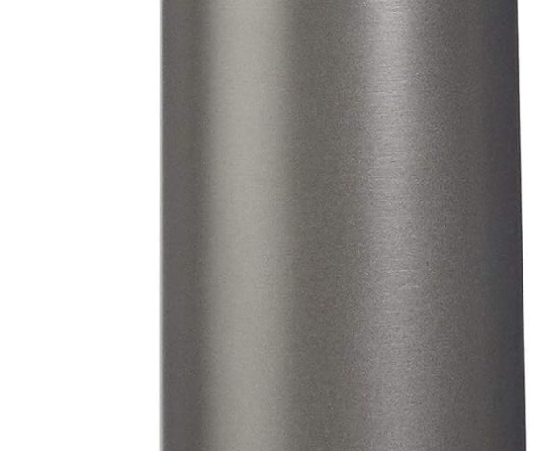 Large Stainless Steel Insulated Water Bottle, Spout Lid, 30.1 ounces, Gray